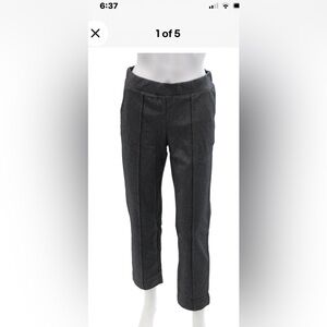J. Crew Women's Charcoal Straight Leg Pants
